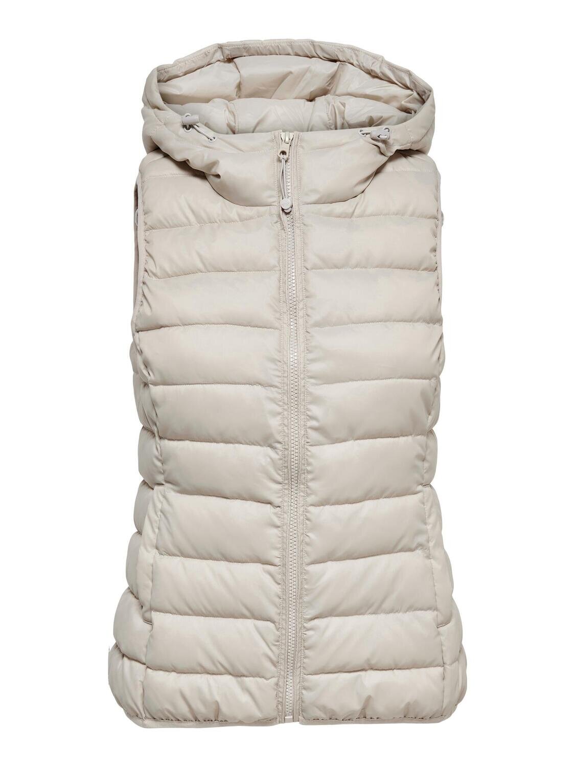 ONLNEWTAHOE HOOD WAISTCOAT OTW NOOS Pumice Stone