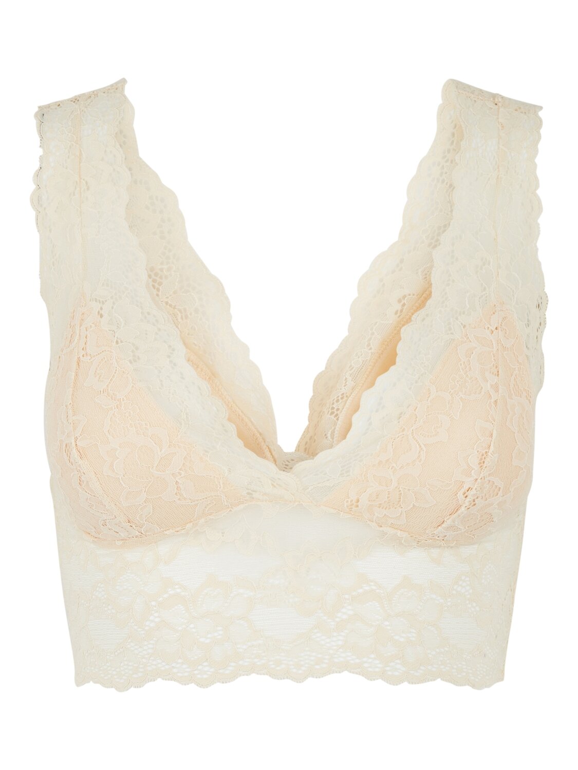 PCLINA LACE BRA TOP NOOS Dawn
