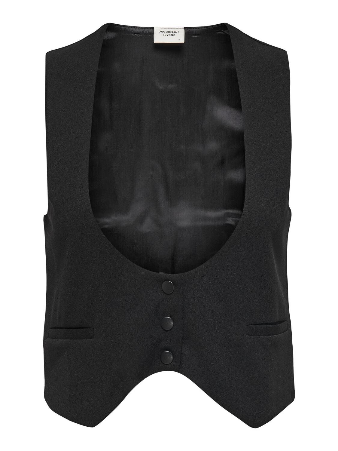 JDYVALENTINA WAISTCOAT JRS Black