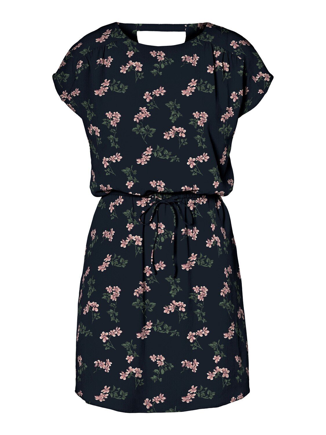 VMSASHA BALI S/S SHORT DRESS NOOS Navy Blazer-NELLIE