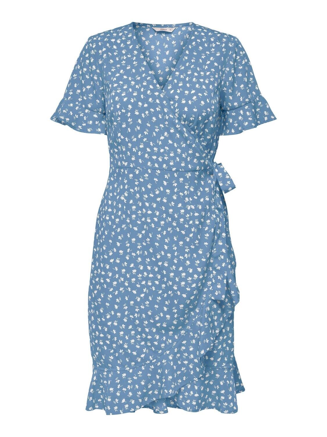 ONLOLIVIA S/S WRAP DRESS WVN NOOS Allure-W.FIONA DITSY