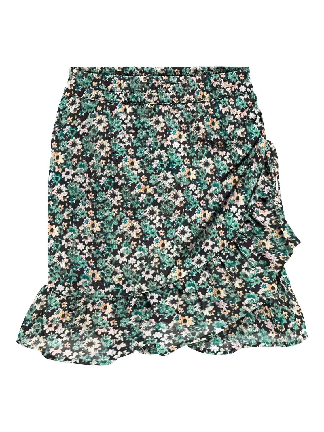 ONLNOVA LUX CIARA SKIRT AOP PTM Winter Green/306 Joy