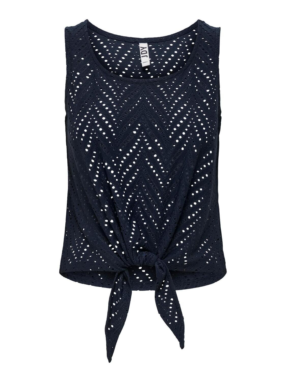 JDYCARLA CATHINKA S/L KNOT TOP JRS Sky Captain