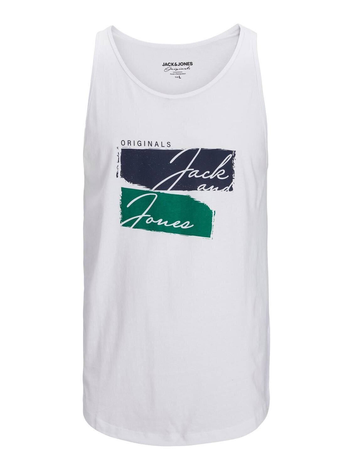 JORSUNSET TANK TOP Bright White