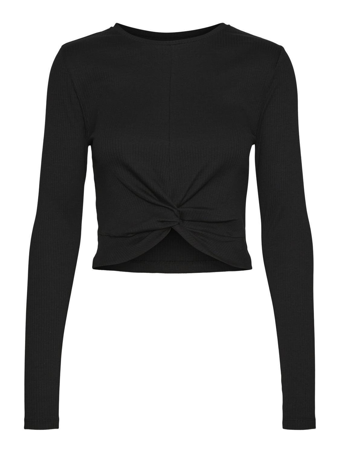 NMDRAKEY TWIGGI L/S TOP NOOS Black