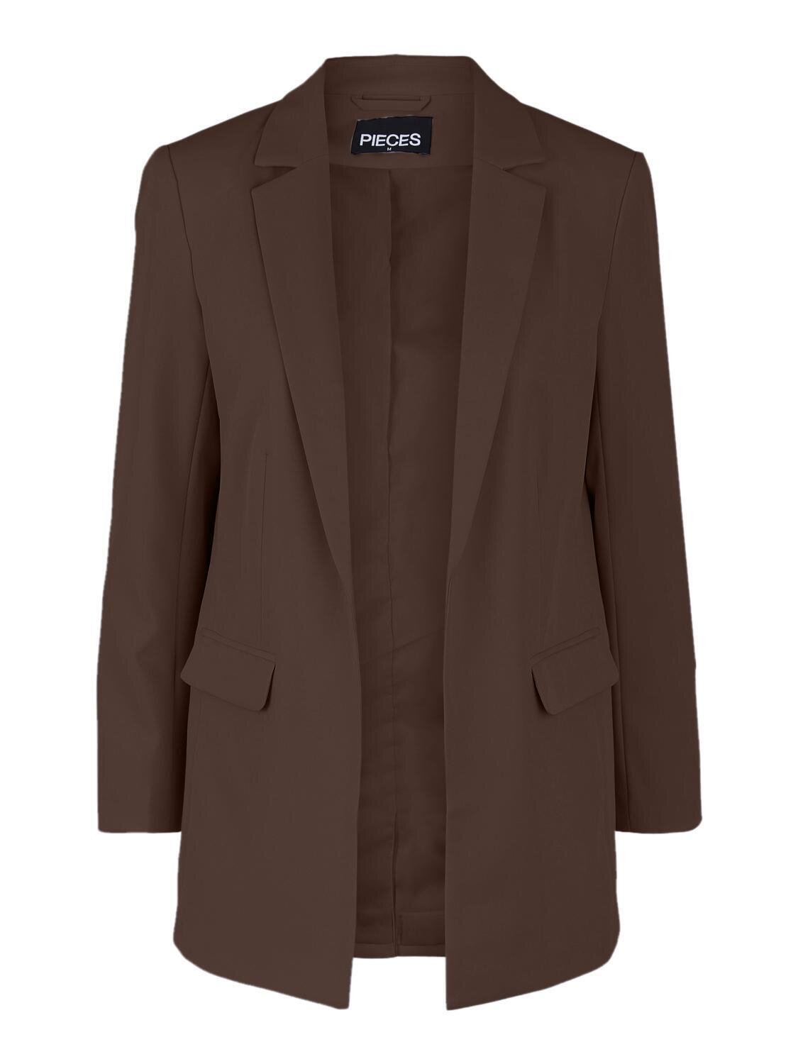 PCBOSSY LS LOOSE BLAZER NOOS Chicory Coffee