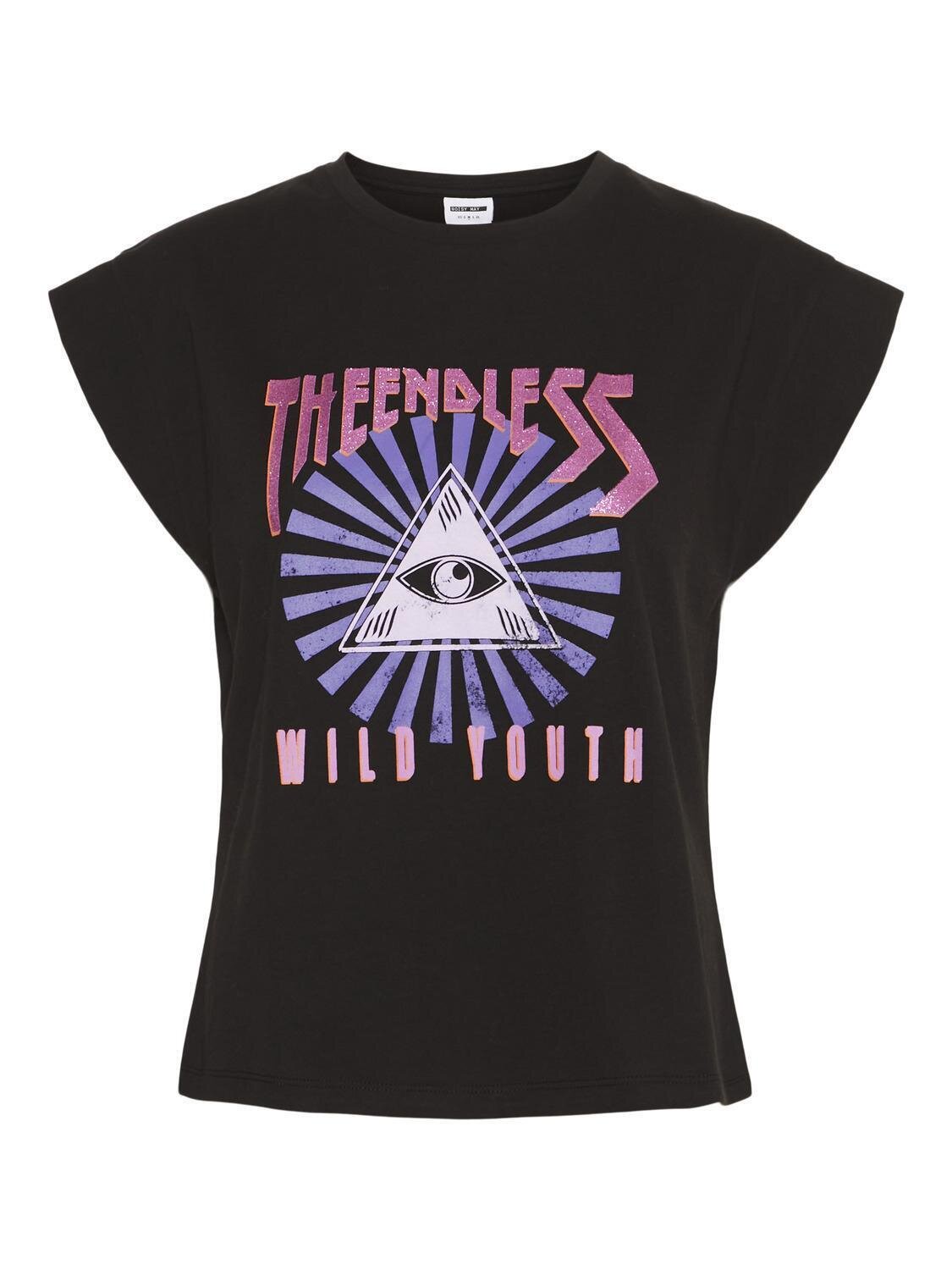 NMCAMILLE C/S TOP Black-ENDLESS