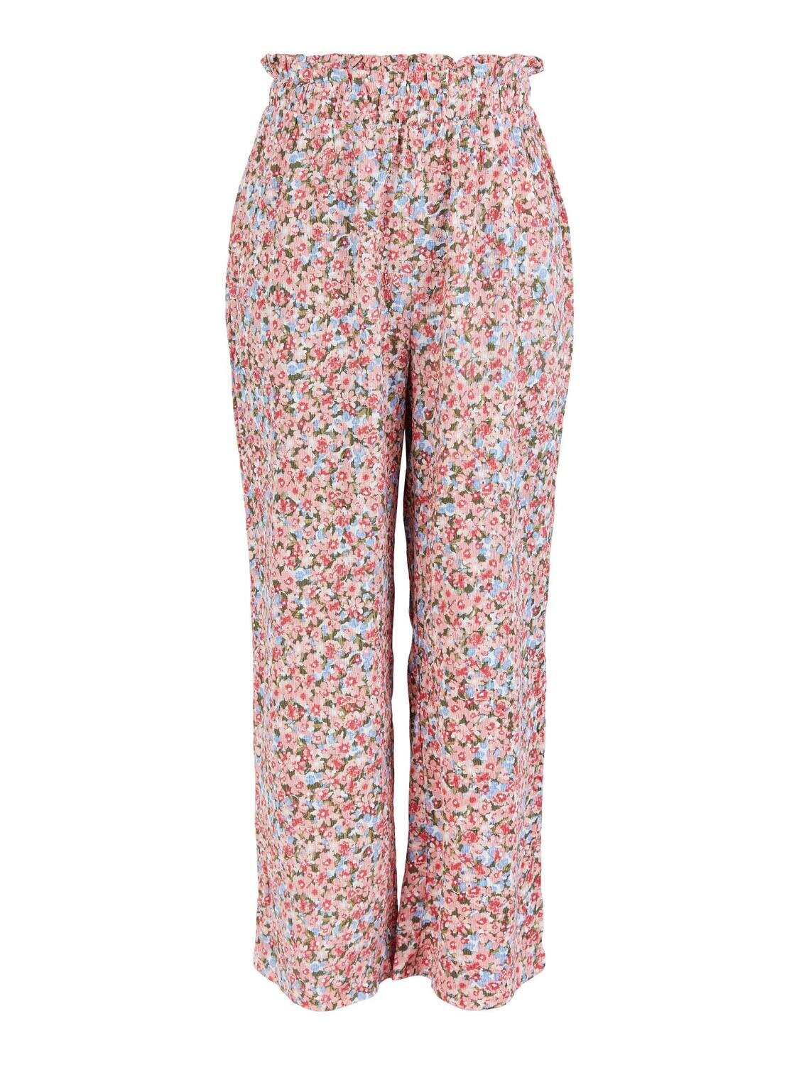 PCSELINA HW PANTS BC Strawberry Pink-SMAL FLOWER