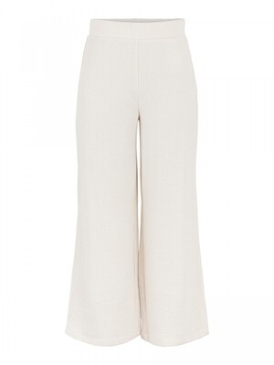 PCEMSE HW WIDE ANKLE PANT LW Buttercream