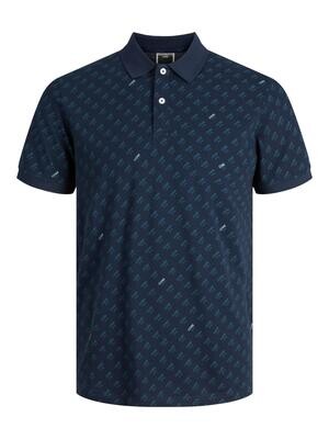 JCODIT POLO SS Navy Blazer/AOP