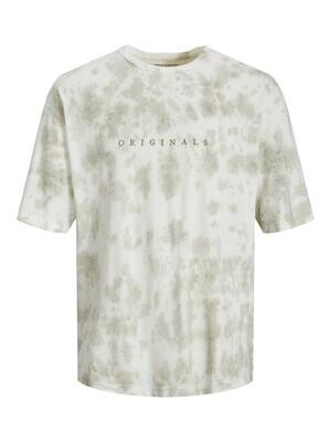 JORSOLAR TIE DYE TEE SS CREW NECK Oil Green