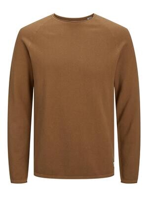 JJEHILL KNIT CREW NECK NOOS Rubber/Twisted
