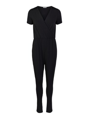 PCJUMINA SS JUMPSUITE KAC Black