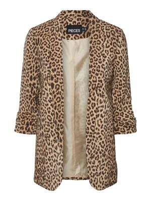 PCBOSS 3/4 PRINTED BLAZER NOOS Natural/LEO