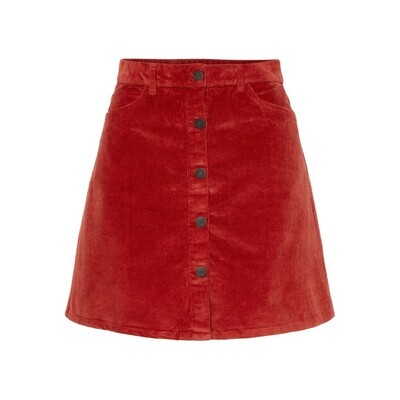 NMSUNNY SHORT CORDUROY SKIRT NOOS Tandori Spice
