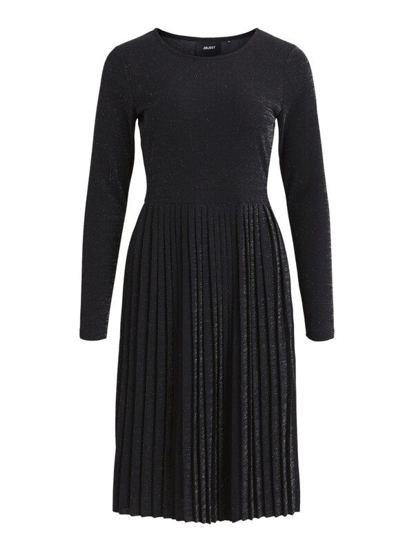 OBJJOANNA L/S DRESS A DIV Black