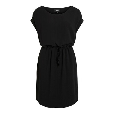OBJBAY DALLAS S/S DRESS NOOS Black