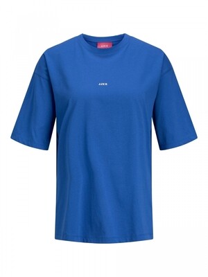 JXANDREA SS LOOSE EVERY LOGO TEE NOOS Blue Iolite/WHITE LO