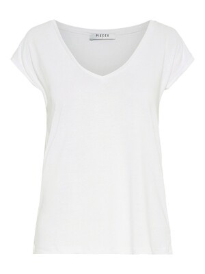 PCKAMALA TEE NOOS BC Bright White