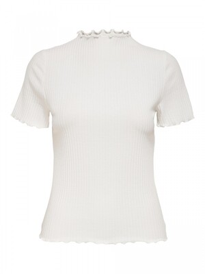 ONLEMMA S/S HIGHNECK TOP NOOS JRS Egret