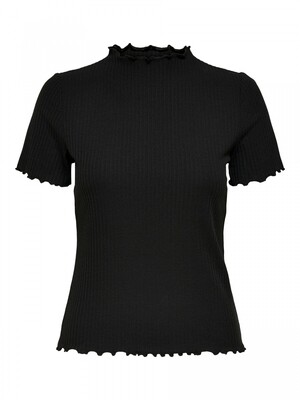 ONLEMMA S/S HIGHNECK TOP NOOS JRS Black
