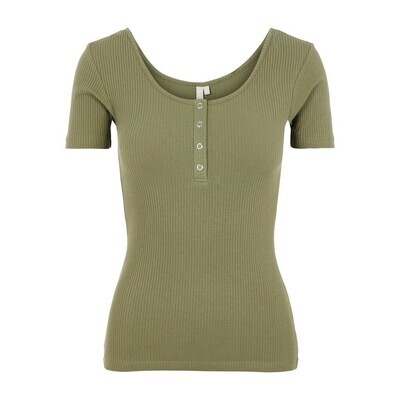 PCKITTE SS TOP NOOS BC Deep Lichen Green