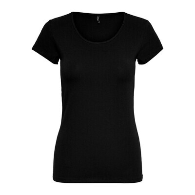 ONLLIVE LOVE LIFE S/S ONECK TOP NOOS JRS Black
