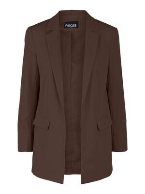 PCBOSSY LS LOOSE BLAZER NOOS Chicory Coffee