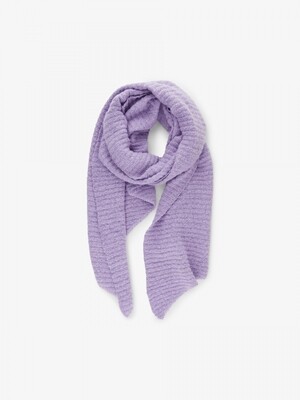 PCPYRON STRUCTURED LONG SCARF NOOS BC Lavender