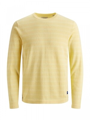 JORPLATO KNIT CREW NECK Golden Haze/KNIT FIT