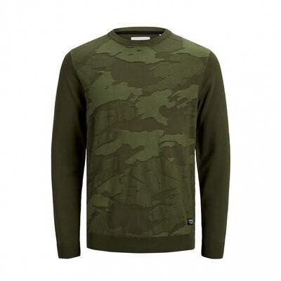 JCO MILO KNIT CREW NECK Forest Night