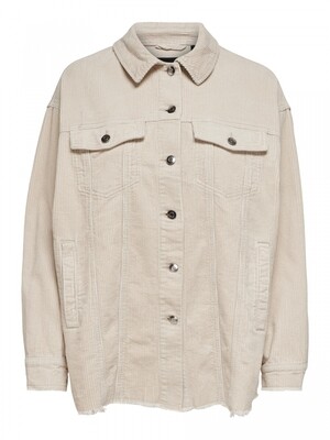 ONLBITTEN LIFE CORD SHACKET PNT NOOS Silver Lining