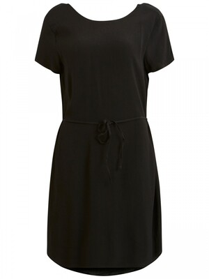 OBJLOURDES S/S LACE DRESS NOOS Black