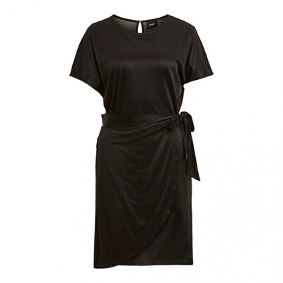 OBJPALIA S/S DRESS Black