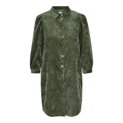 ONLRILLA PUFF CORD DRESS CC PNT Kalamata