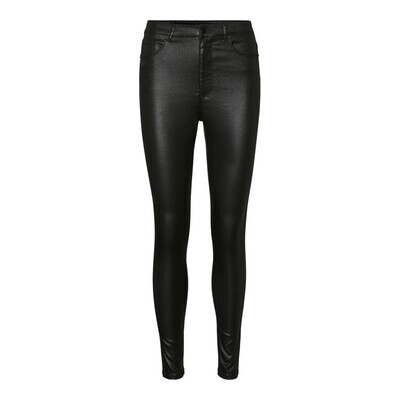 VMLOA HR SKINNY S COATED PANT GA NOOS Black