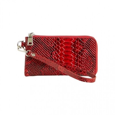 wallet obj ines pu snake Haute Red