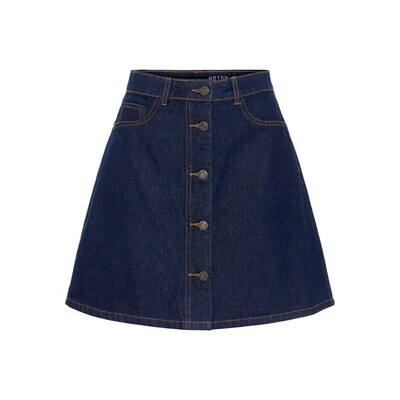 NMSUNNY SHORTDNM SKATER SKIRT GU027 NOOS Dark Blue Denim