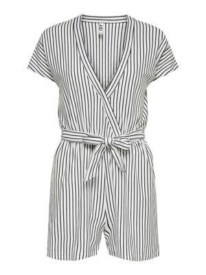 JDYPABLO S/S PLAYSUIT JRS Cloud Dancer-SKY CAPTAIN