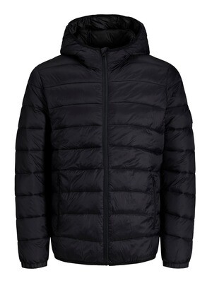 JJEMAGIC PUFFER HOOD STS Black