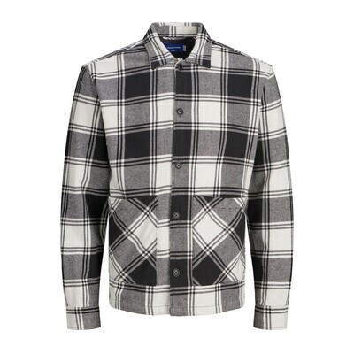 JOR FINN OVERSHIRT LS Cloud Dancer/SLIM