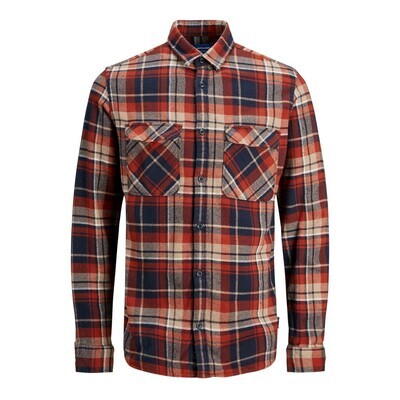 JOR JONAS SHIRT LS Navy Blazer/SLIM