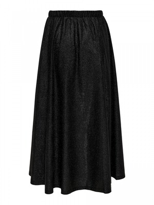 ONLMIRNA GLITTER SKIRT JRS Black/BLACK