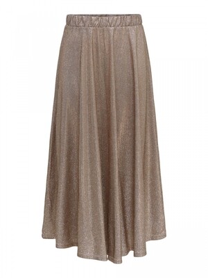 ONLMIRNA GLITTER SKIRT JRS Cement
