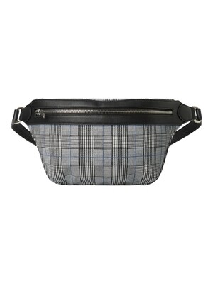 PCABBY BUM BAG D2D Black/check