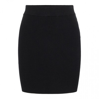 NMSHIP NW KNIT SKIRT NOOS Black