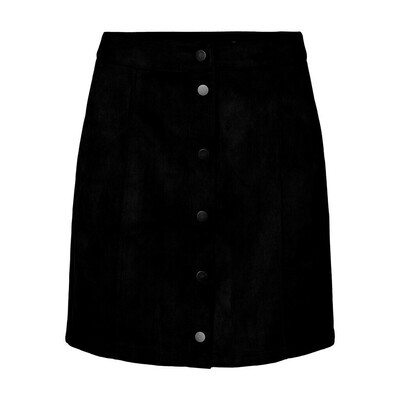 VMDONNARAY FAUXSUEDE SHORT SKIRT NOOS KI Black