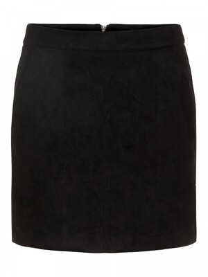 VMDONNADINA FAUXSUEDE SHORT SKIRT GANOOS Black