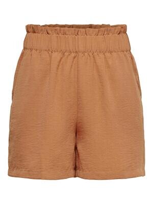 JDYGRY HW PAPERBAG SHORTS WVN Sunburn