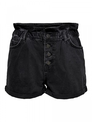 ONLCUBA LIFE PAPERBAG DNM SHORTS NOOS Black